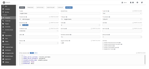 Register RHEL with Insights